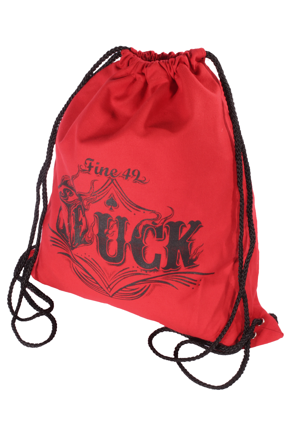 Turnbeutel Tasche Rockabilly Backbag Rucksack FINE49 Ajten Luck Suck F.. 