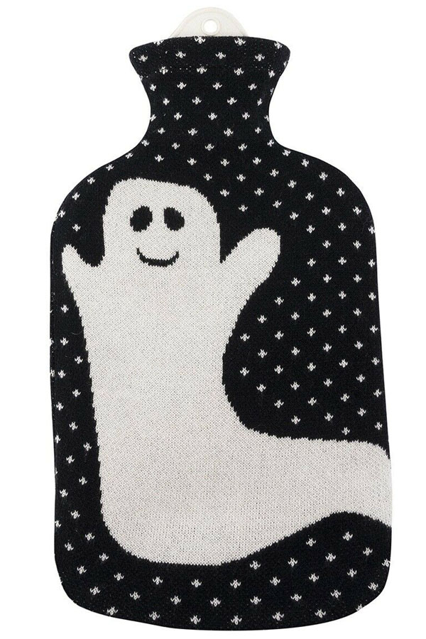 Spooky Wärmflasche Geist Bettflasche Wärmkissen 2 Liter